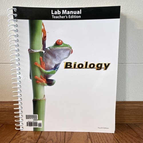 Bju press biology lab manual - lab,