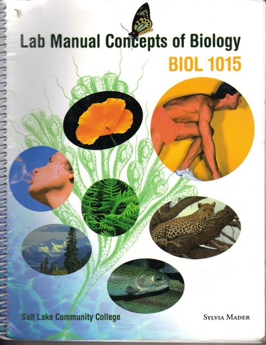 Lab manual concepts biology - concepts,