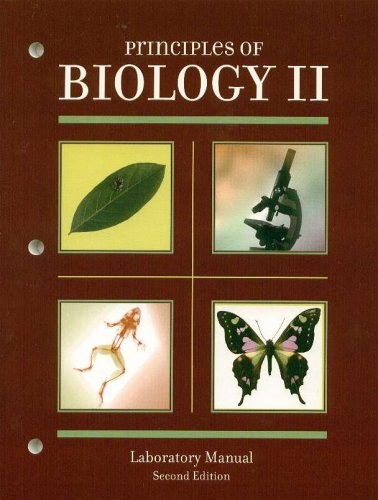 Principles biology ii - biology,