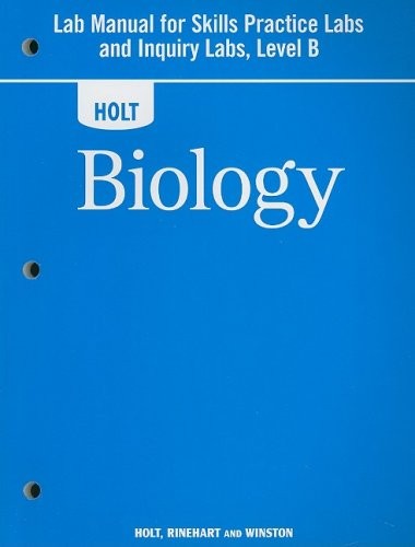 Holt biology lab - lab, manual