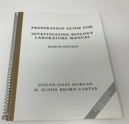 Preparation guide for - preparation,
