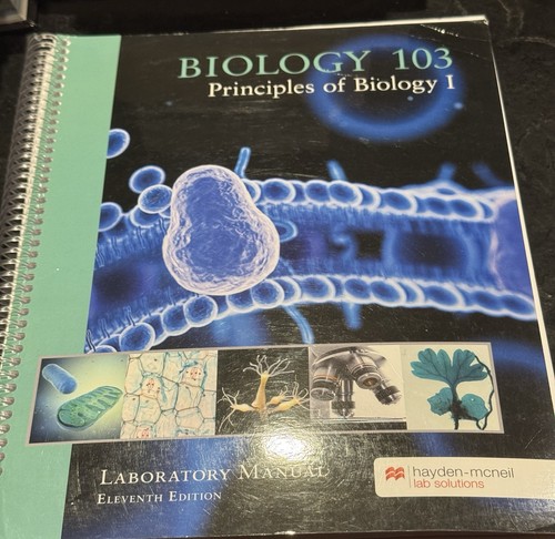 Biology 103 principles - biology,