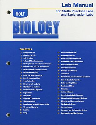 Holt biology lab manual - biology,