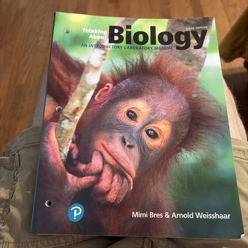 Thinking about biology an - biology, :