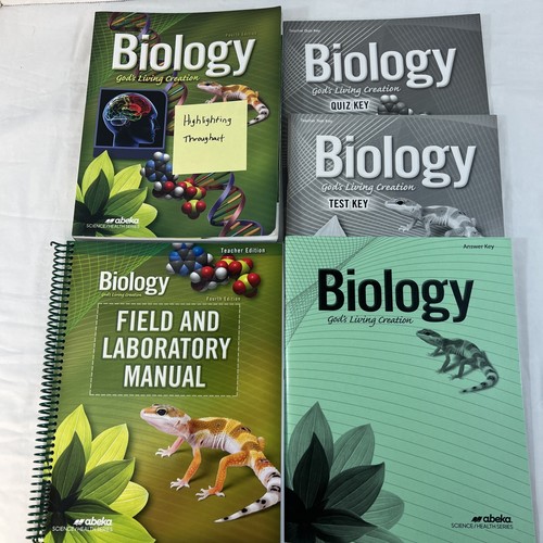 Abeka biology student textbook - biology,