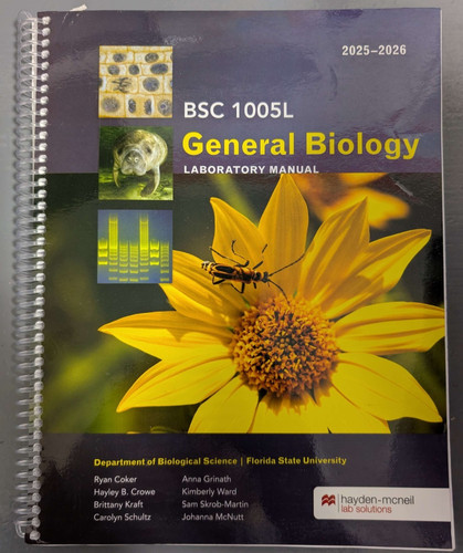 General biology lab manual - general, lab.
