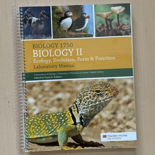 Biology 1750 - biology, ii